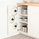 image 5 of Minky Pan Lid Holders - Set of 6