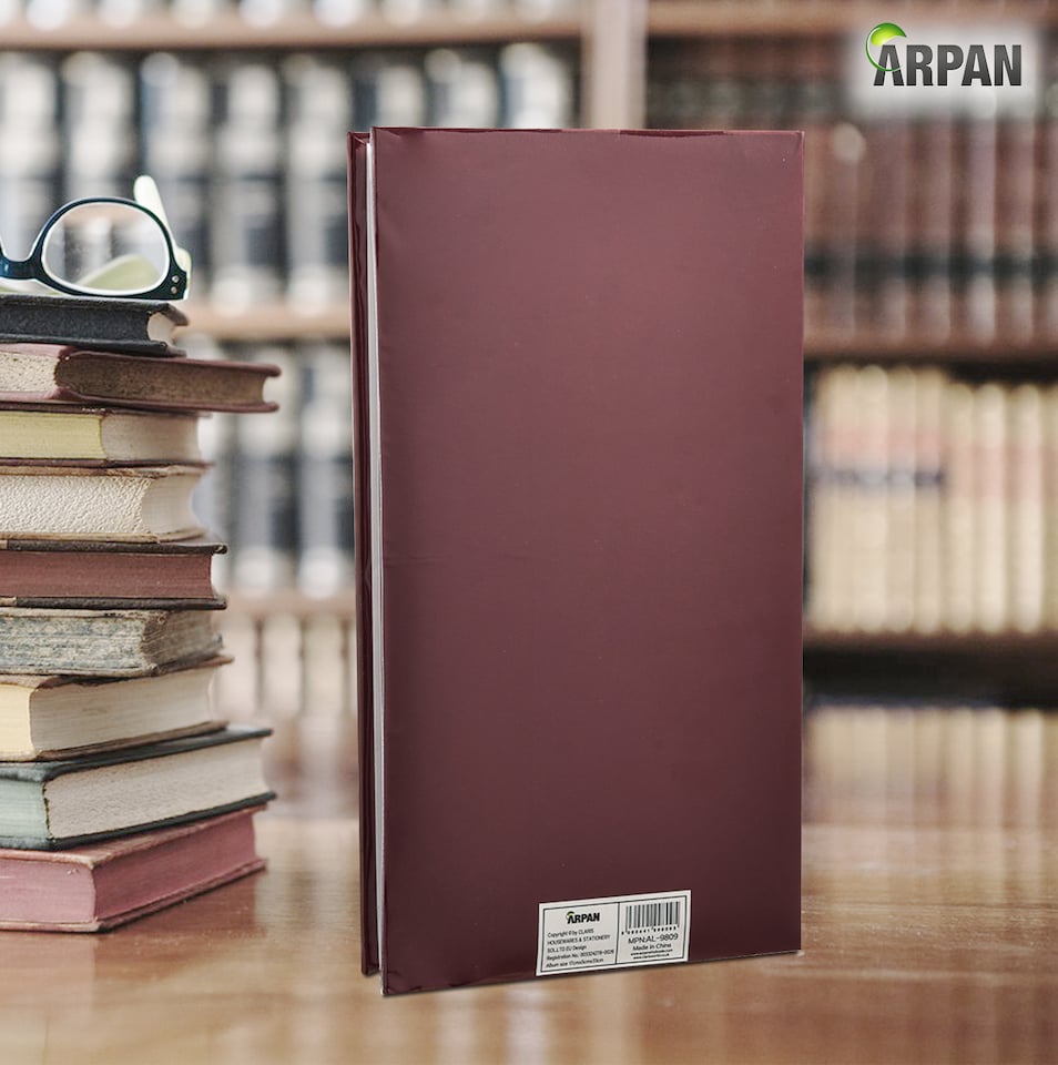 image 1 of ARPAN Slip In Case Photo Album for 300 Photos 6"x4" (10x15cm) with CD/DVD Pocket – Large Hardcover Picture Storage Album