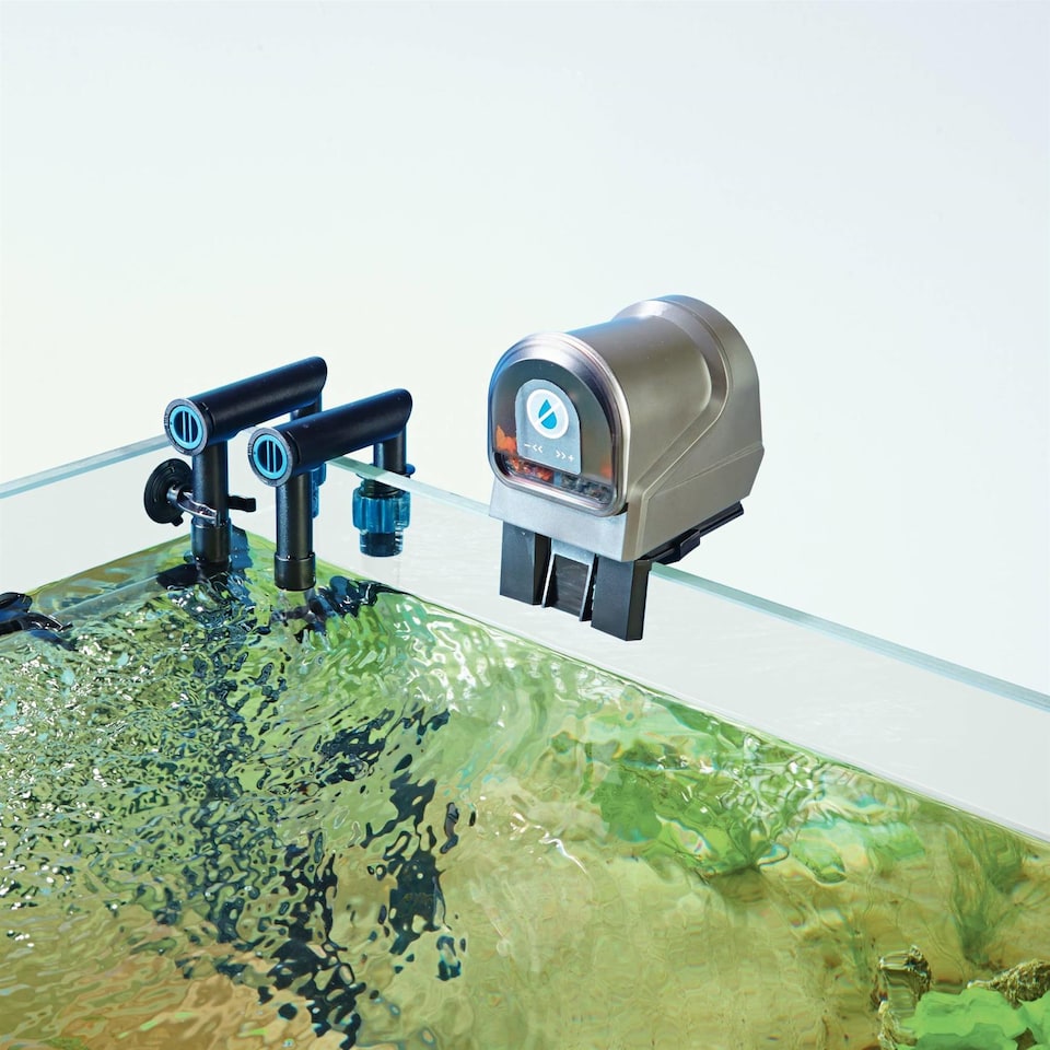 image 1 of Oase FishGuard Automatic Aquarium Fish Tank Food Feeder | Grey | 1
