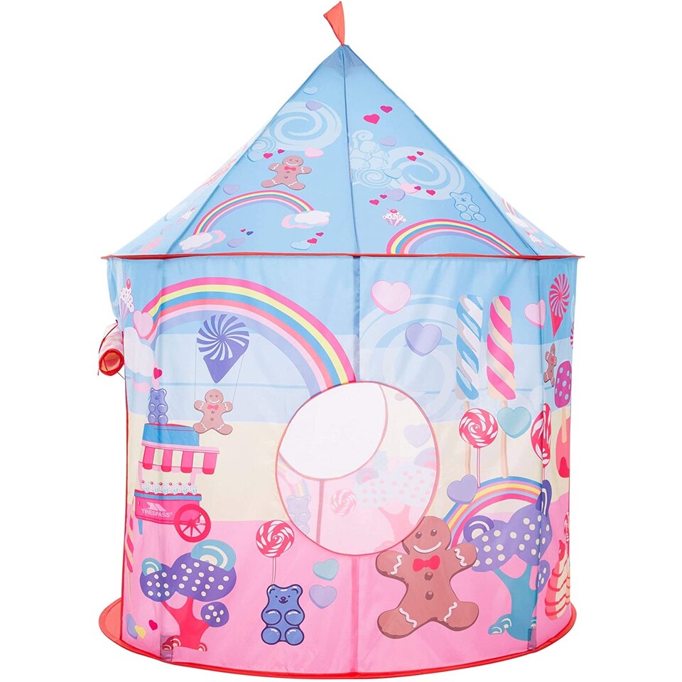 image 1 of Trespass Childrens/Kids Chateau Play Tent With Packaway Bag