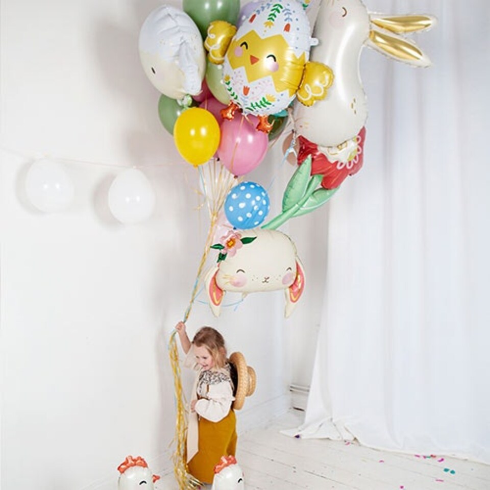 image 1 of Pastel Sheep Giant Helium Foil Balloon 87cm / 34 in