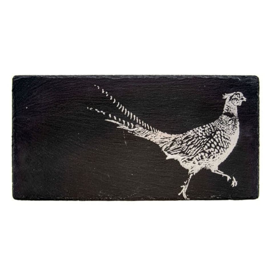 image 1 of The Just Slate Company Pheasant Slate Table Runner