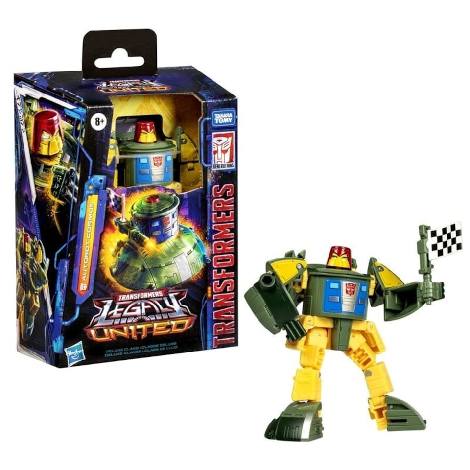 image 1 of Transformers Generations Legacy United Deluxe Class Autobot Cosmos Action Figure