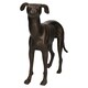 image 3 of Greyhound Whippet Dog Cast Iron Statue Figure Trophy Ornament Sculpture Pair