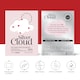 image 2 of Silver Cloud Heart Print Satin Pillowcase Twinpack