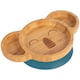 image 1 of Tiny Dining Koala Bamboo Suction Plate - Navy Blue Blue
