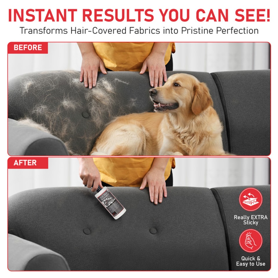 image 1 of Caraselle 2 x Pet Hair Remover Lint Rollers & 7 Refills (total 67.5m, ≈675+ Sheets Equivalent)