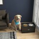 image 6 of PawHut Stainless Steel Raised Dog Bowl w/ 21L Storage Drawer, for Large Dogs
