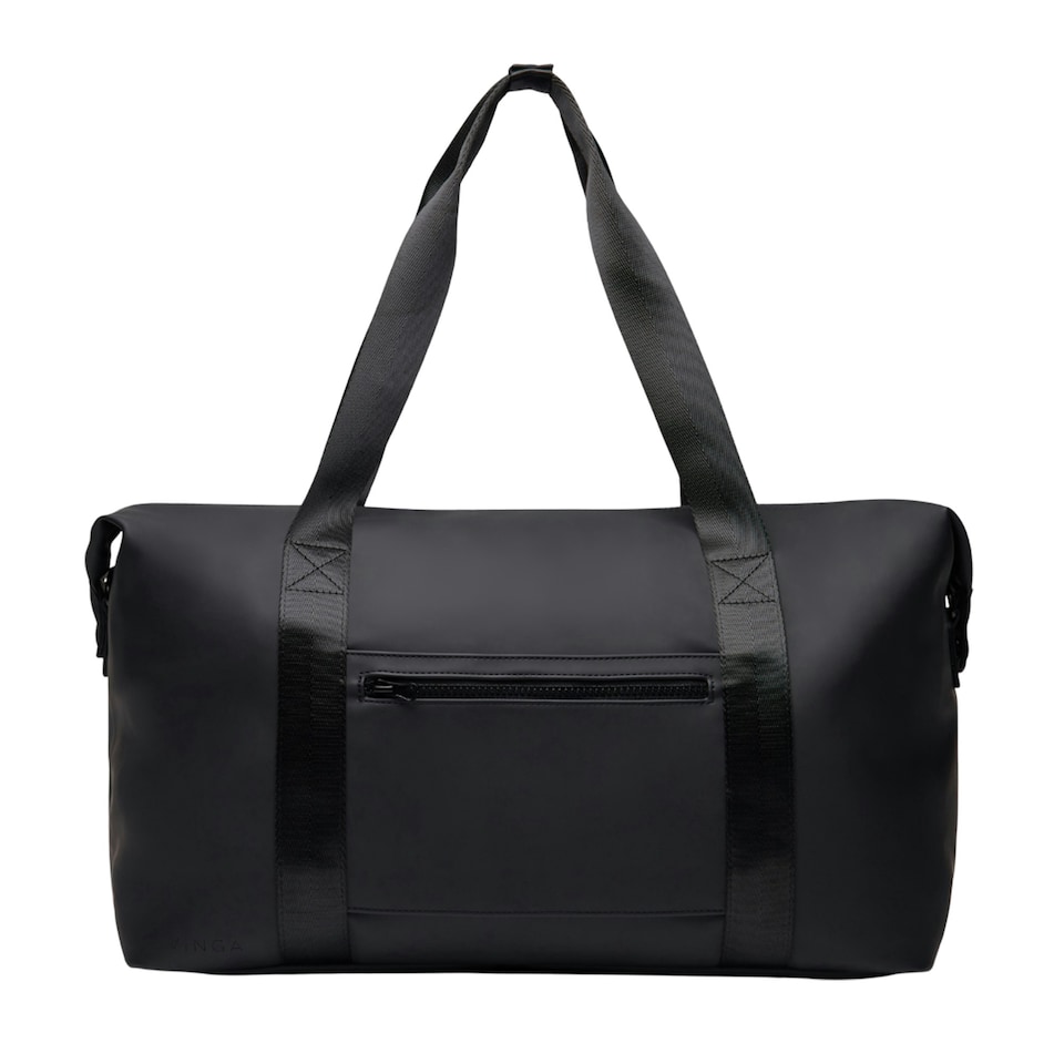 image 1 of Vinga Baltimore Recycled 34L Weekend Bag - Black - One Size Black | One Size