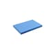 image 1 of Fitness Mad Half Yoga Block, Non-Toxic EVA Foam Support for Improved Alignment and Flexibility. | Blue | Blue | One Size