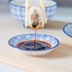 image 5 of Nicola Spring Hand-Printed Sauce Dishes - 10cm - Navy - Pack of 6 | Blue | Blue