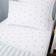 image 1 of Bianca Mini Star & Stripes Cotton Fitted Sheet Blue | Blue | Double