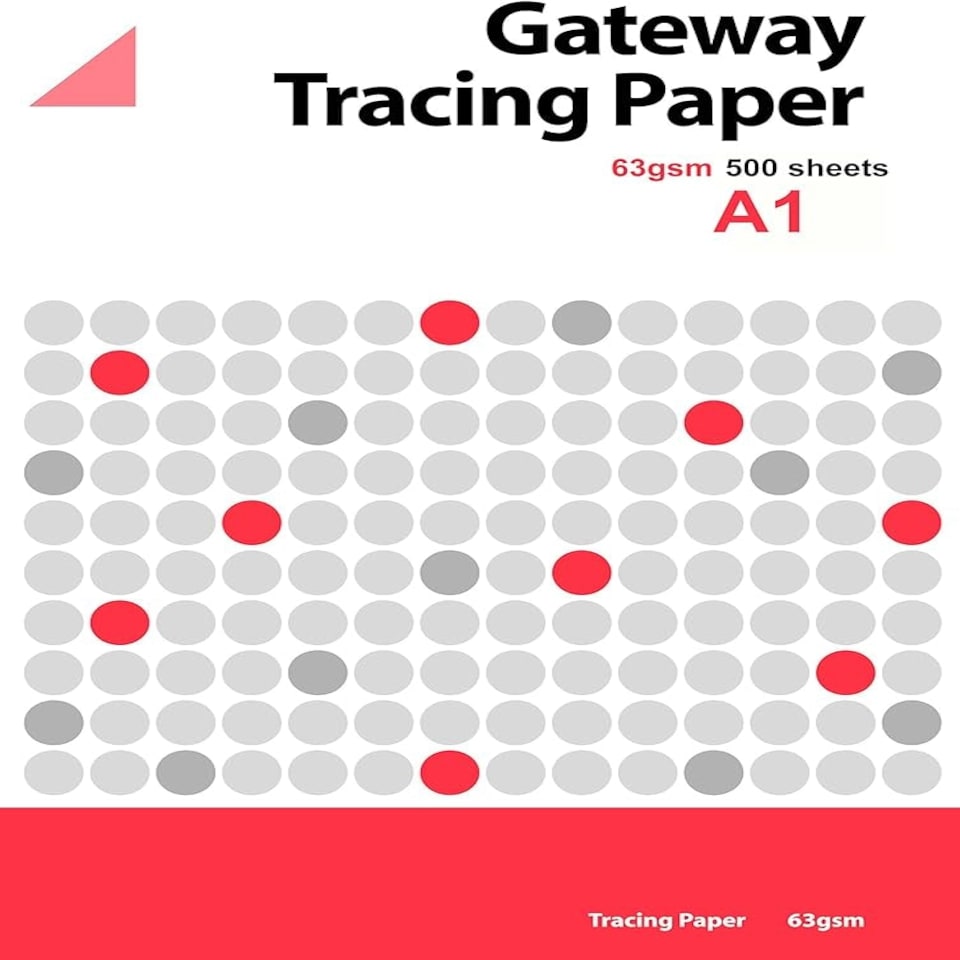 Gateway Natural Tracing Paper A1 594mm x 841mm 63gsm 500 Sheets