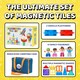 image 2 of Science Kidz 104 Piece Magnetic Tiles Set