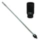 image 1 of 1/2" Drive Breaker Power Bar 30" Long + 27mm Deep Impact Wheel Nut Socket