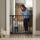 image 7 of Safetots Elite Pressure Safety Gate, 207cm - 216cm, Matt Black, Pressure Fit Stair Gate, Baby Gate for Doors Hallways and Spaces, Safety Barrier, Easy Installation