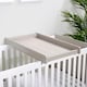 image 2 of Pembrey Cot Top Changer – Stylish Wooden Baby Changing Solution, Universal Fit for Most Cots, Space-Saving Design, Easy to Install & Wipe Clean (Ash Grey)