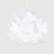 image 3 of ValueLights Modern White Globe Design Butterfly Ceiling Pendant Light Shade