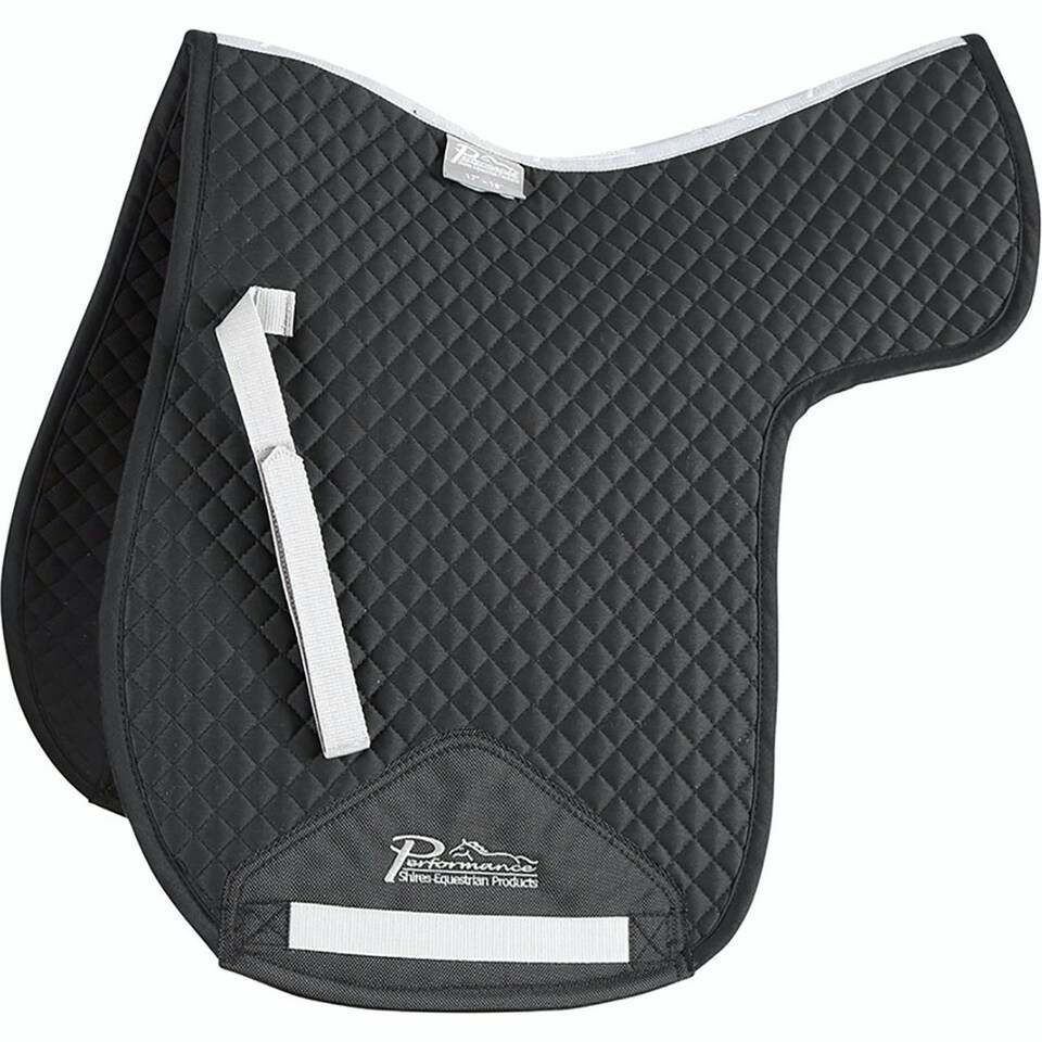 Performance Horse Numnah - Black - 15in - 16.5in