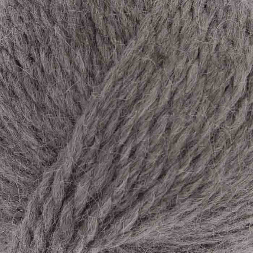 King Cole Grey Superfine Alpaca Chunky Yarn (Value Pack 12 x 50g Balls) For Crochet, Knitting - 62m per ball