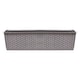 image 1 of Ratolla Rattan Balcony Planter - 14.5x39.1x17.3 cm | Brown | Mocca & Set of 1 | 1