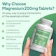 image 2 of Magnesium Tablets 200mg - 360 Tablets
