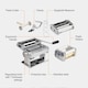 image 5 of VonShef Fresh Pasta Maker, Manual Roller with Adjustable Thickness Settings