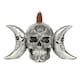 image 1 of Alchemy The Dark Goddess Resin Backflow Incense Burner - Silver - One Size