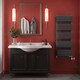 image 2 of Crossmoor - Anthracite Dual Fuel Towel Rail H1269mm x W500mm Thermostatic