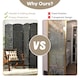 image 10 of COSTWAY 6 Panel Room Divider Privacy Screen Wall Folding Partition Hand woven Rattan