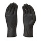 image 3 of Touchguard Black Nitrile Gloves - Box of 100x Black | Extra Large