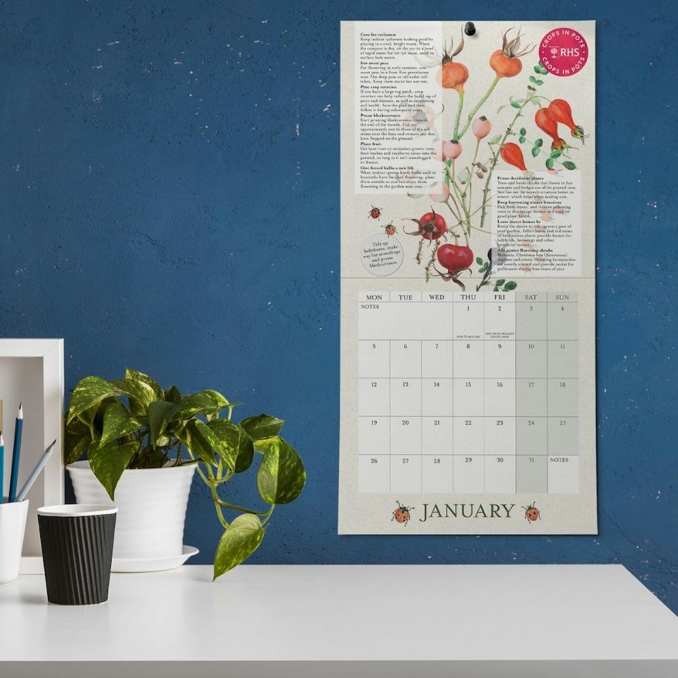 image 1 of RHS 2026 MINI CALENDAR