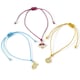 image 2 of Harry Potter Golden Snitch,Love Potion & Time Turner Friendship Bracelet set HPFB0449