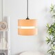 image 1 of ValueLights Sophia Small Sand 2 Tier Ceiling Light Shade