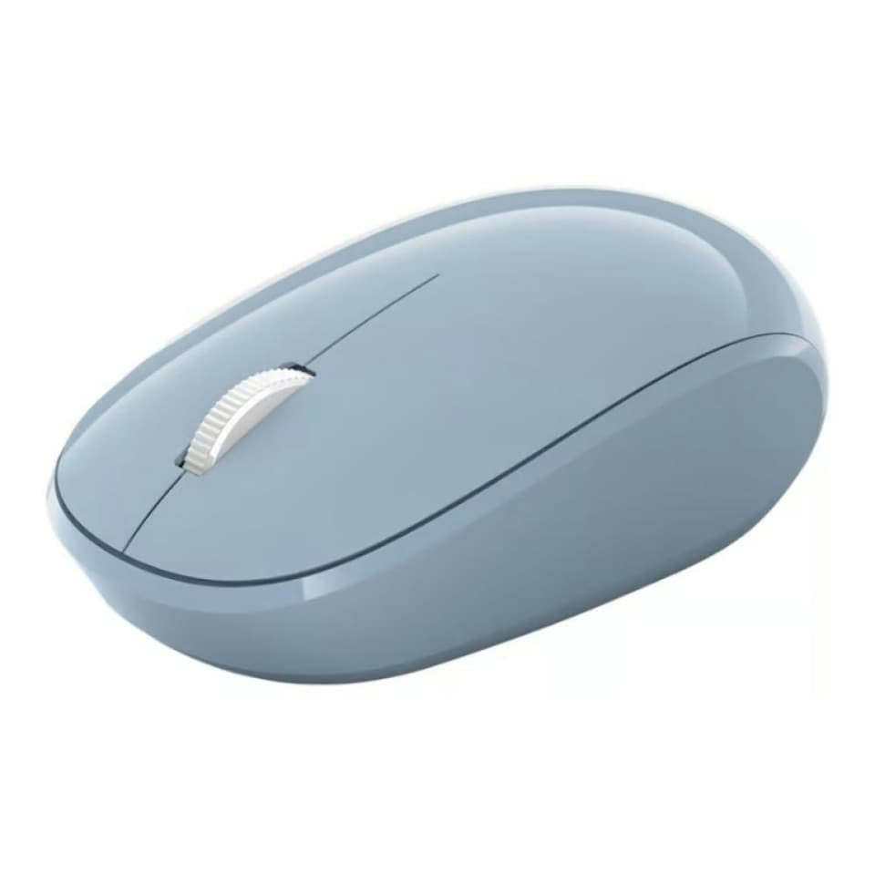 Microsoft Bluetooth Optical Wireless Mouse 4-Button Scroll Wheel - Blue