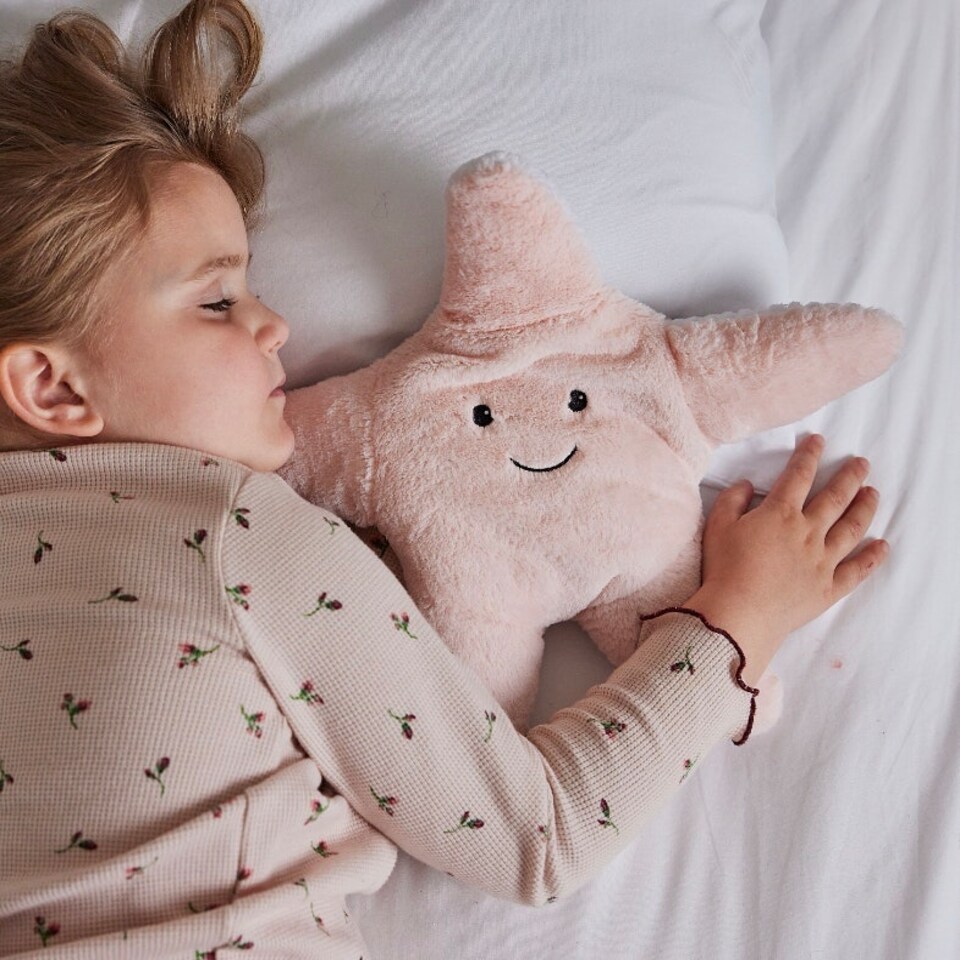 image 1 of Warmies Plush Starfish Microwavable Weighted Teddy