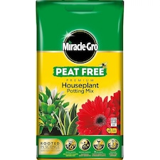 Miracle-Gro Peat Free Houseplant Potting Mix - 10L