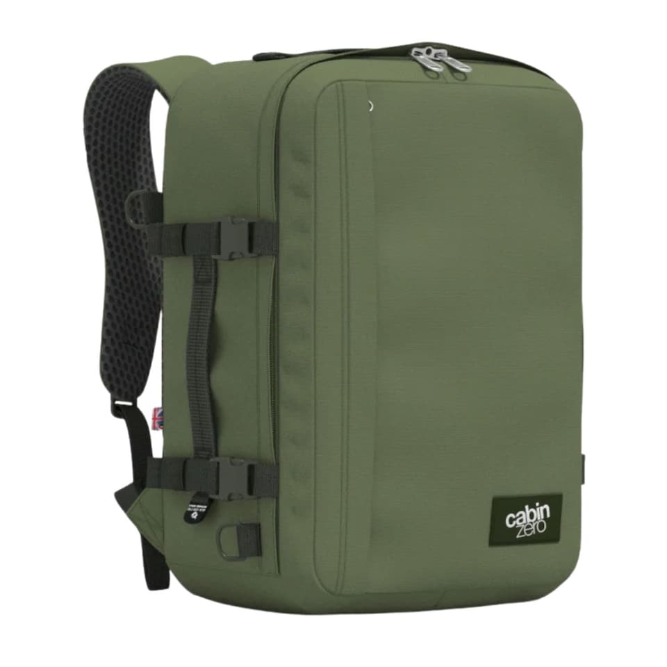 image 1 of Cabinzero Classic Plus Backpack 32L, Padded Carry On Travel Rucksack with Chest Strap