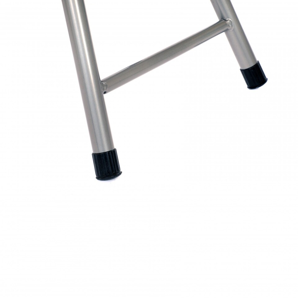 image 1 of Wooden Folding Breakfast Kitchen Bar Stool Seat | Brown