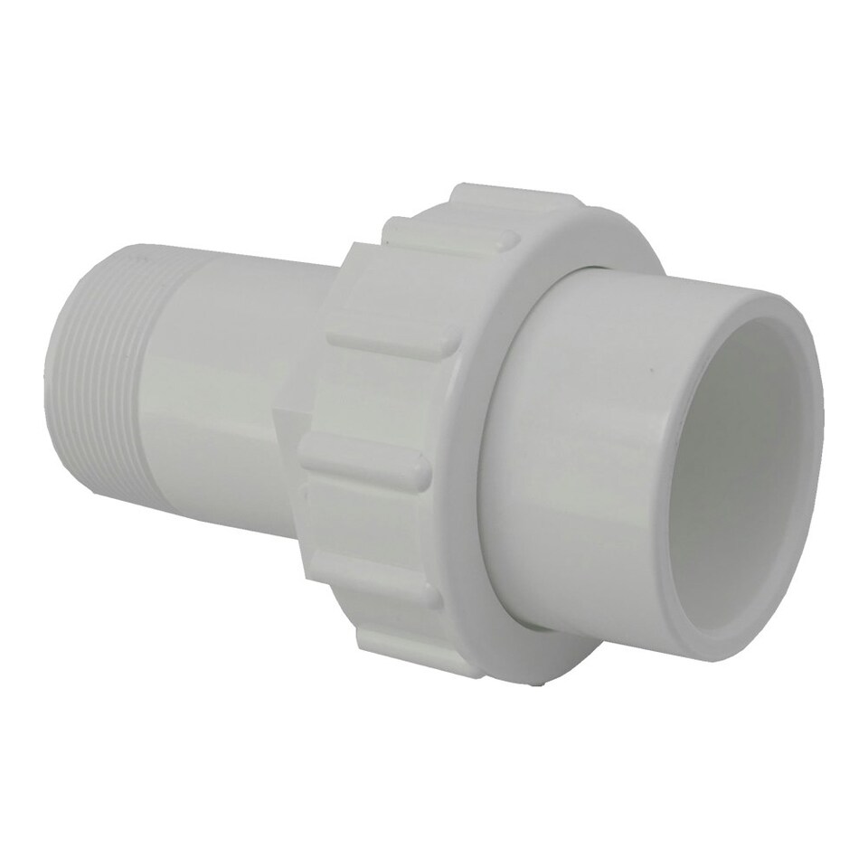 image 1 of Plastica 2in Socket Union P MT White Pack of 5