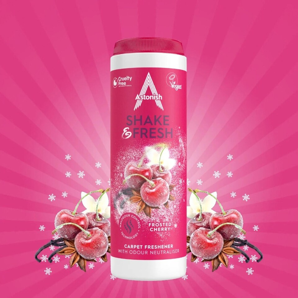 image 1 of Astonish Frosted Winter Cherry Cleaning Bundle 6 Piece