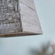 image 3 of ValueLights Modern Natural Rustic Wood Square Ceiling Light Shade