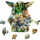 image 1 of Trefl Mysterious Grogu Wooden Puzzle - 505 Pieces