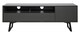 image 1 of Carbon TV-Stand with 1 Flap and 1 Door Grey | Black | Black and Grey | One Size | 44