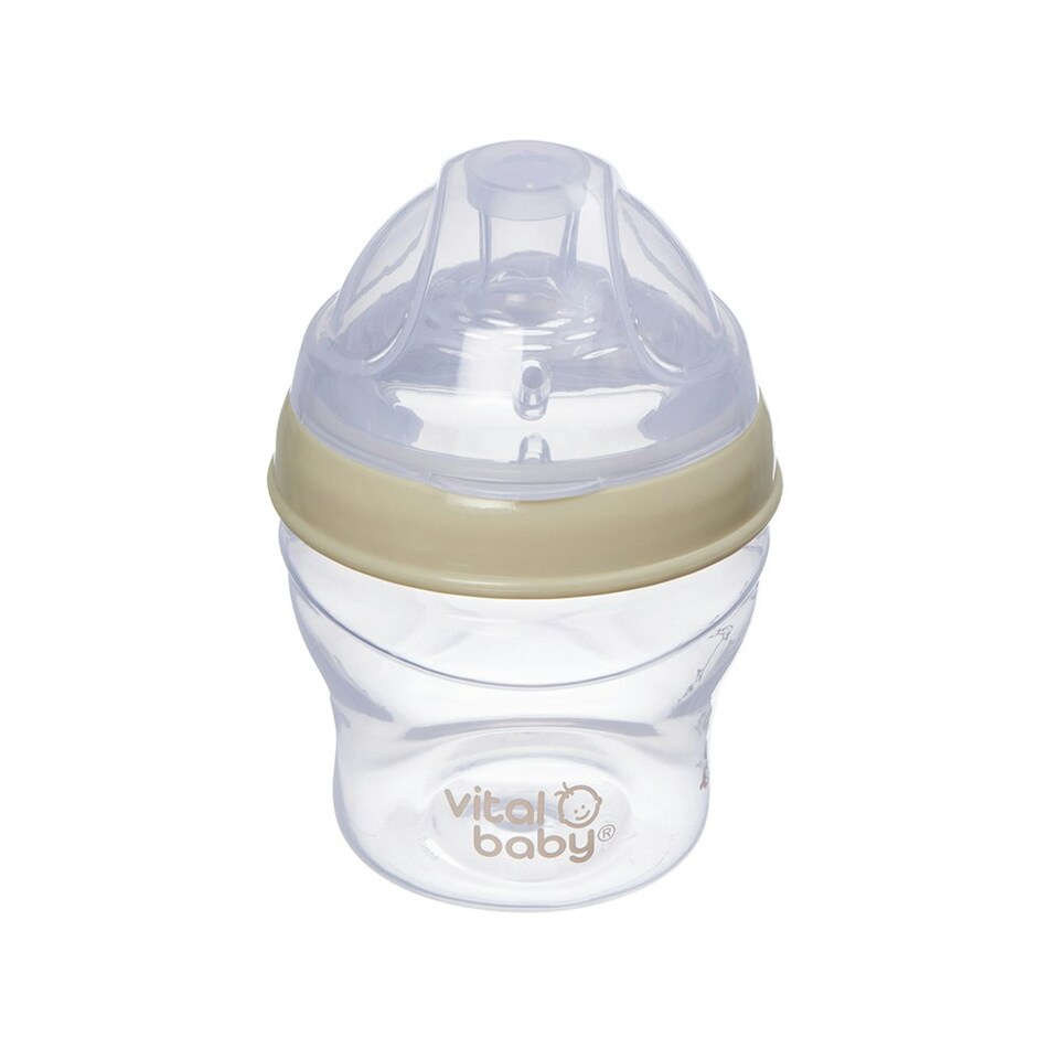 image 1 of Vital Baby Nurture breast like bottle 150ml 4pk Clear | One Size