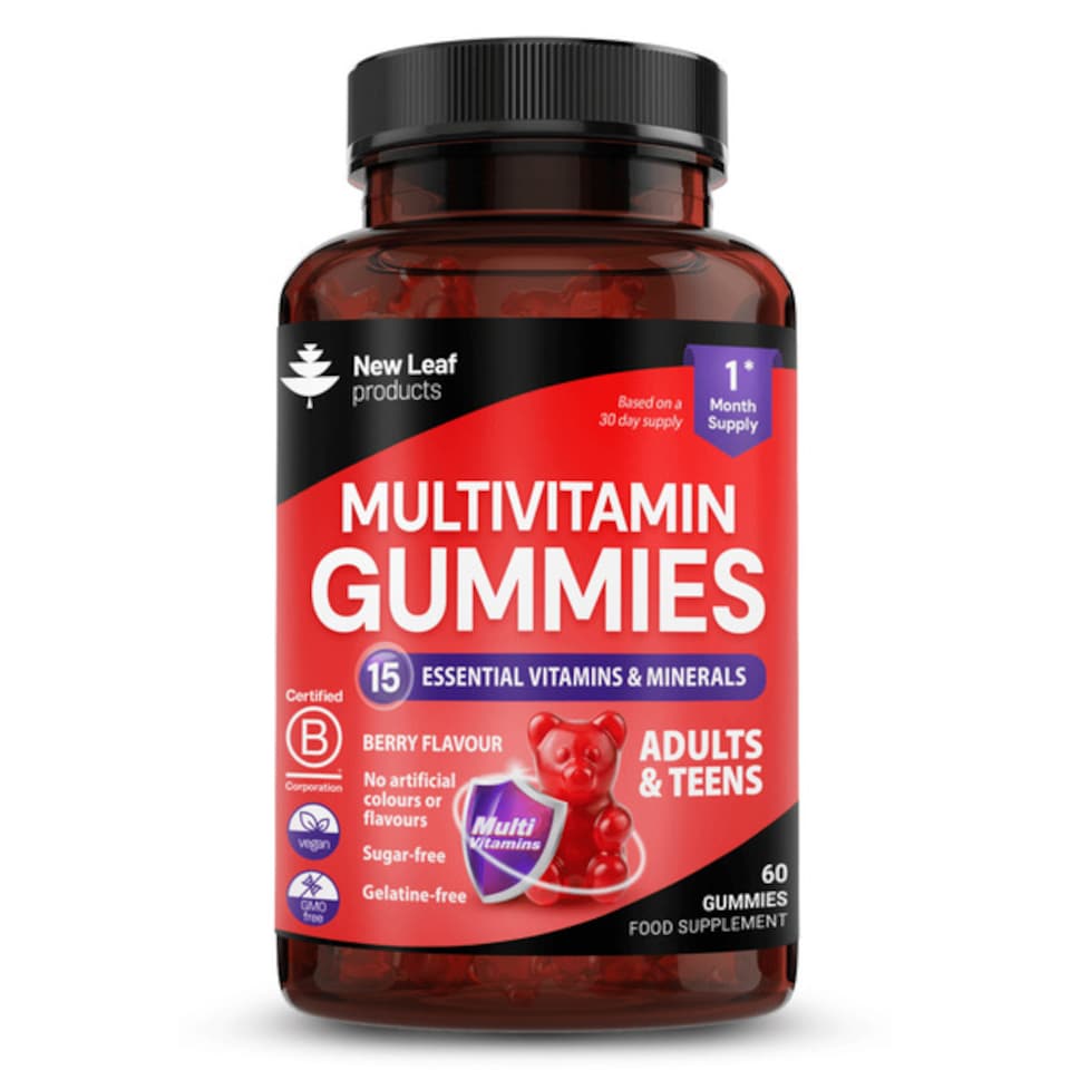 image 1 of Multivitamin Gummies For Adults & Teens - 60 Vegan Gummies