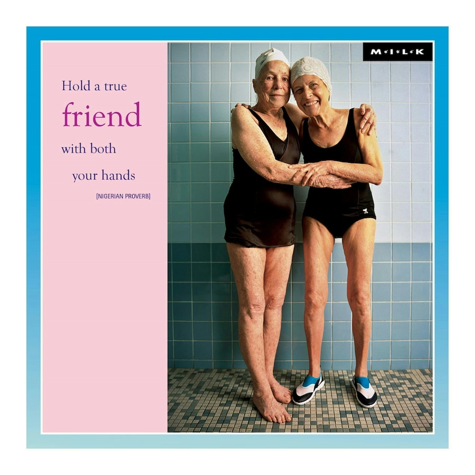 M.I.L.K Greetings Card At The Pool