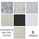 image 2 of NOVECRAFTO Vinyl Floor Tiles Self Adhesive – 12x12in Peel and Stick Flooring for Kitchen, Bathroom & Living Room – Charcoal Marble Flow Design Grey | 3.72 sqm