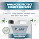 image 2 of Polar Patio & Decking Paint Sealer Fast Drying Weather & Wear Resistant Clear 5 Litre