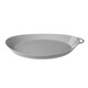 image 1 of Lifeventure Ellipse Camping Plate - Light Grey